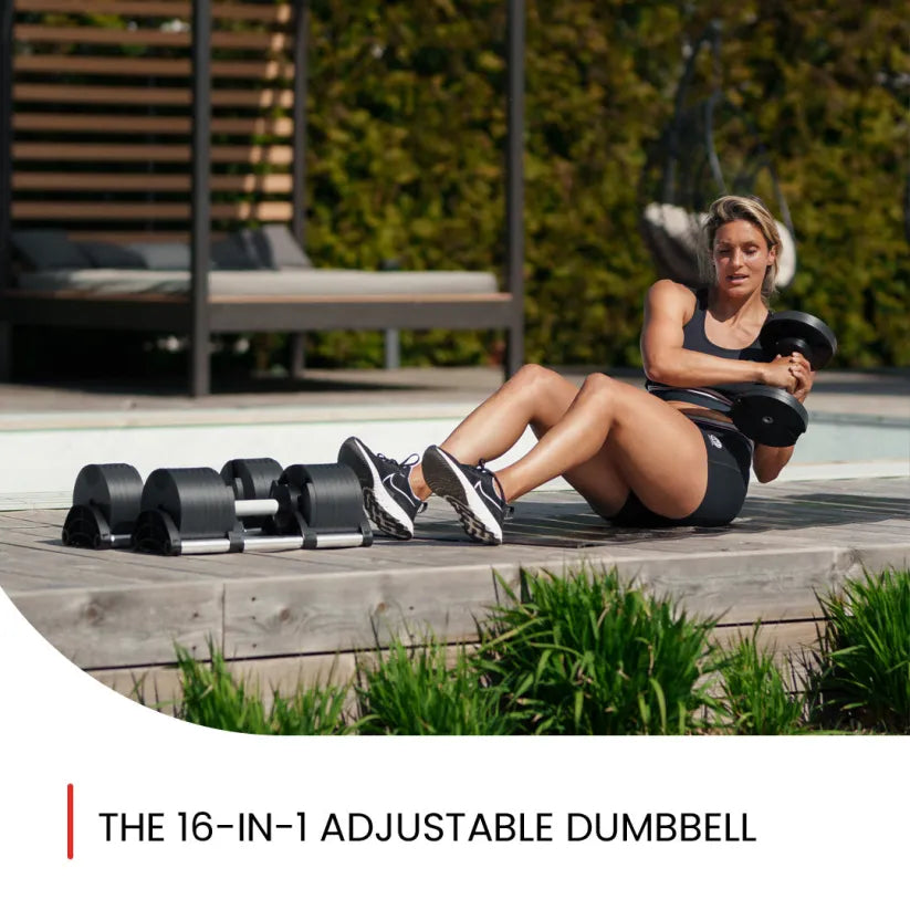 Multifunctional adjustable dumbbell