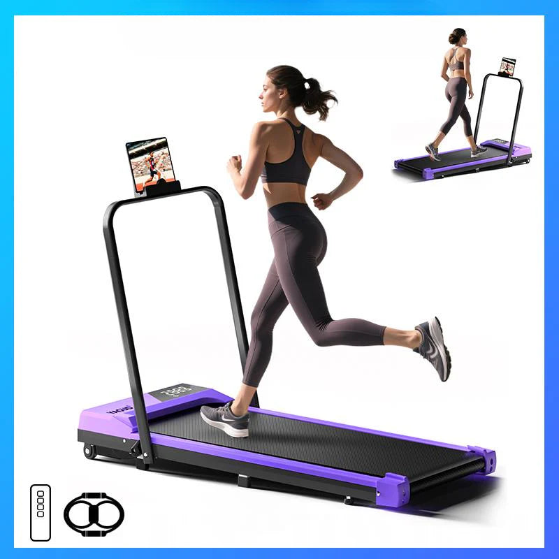 🚶‍♂️ Light Up Your Steps – Smart LED Walking Treadmill